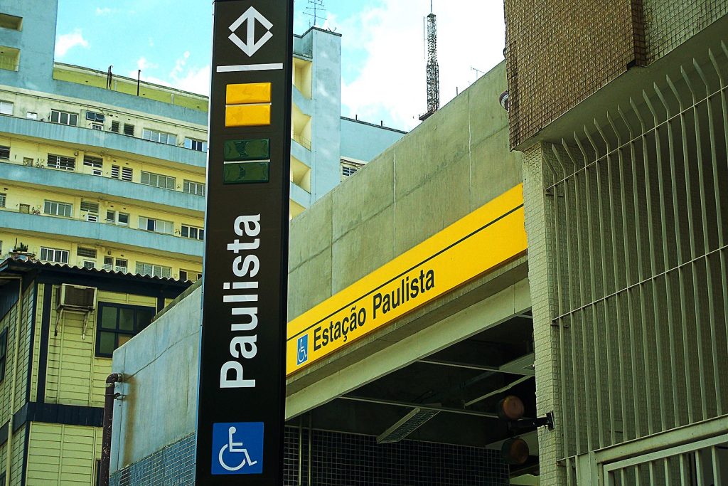 Linha 4 Amarela Estacao Paulista Metro Sao Paulo Linha 4 Amarela Estacao Paulista Metro Sao Paulo