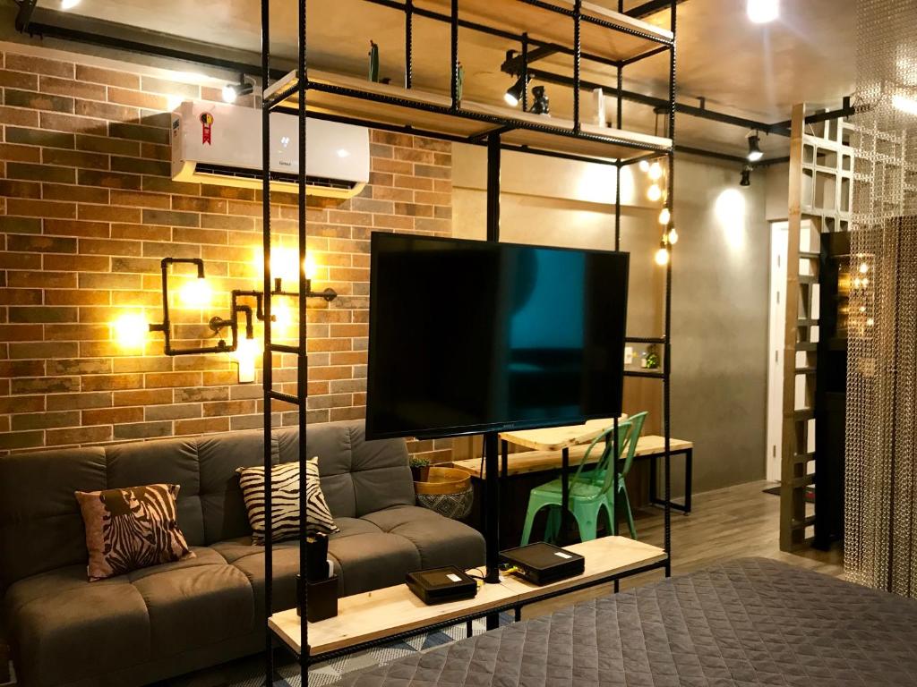 apartamento studio de 29 metros jardim guedala Studio design Moderno apartamento studio de 29 metros jardim guedala Studio design Moderno