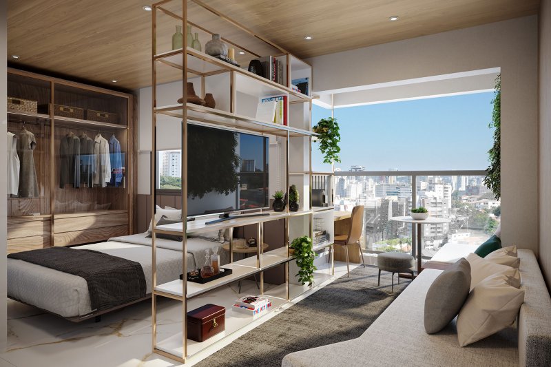 comprar apartamentos de 1 dormitorio em sao paulo