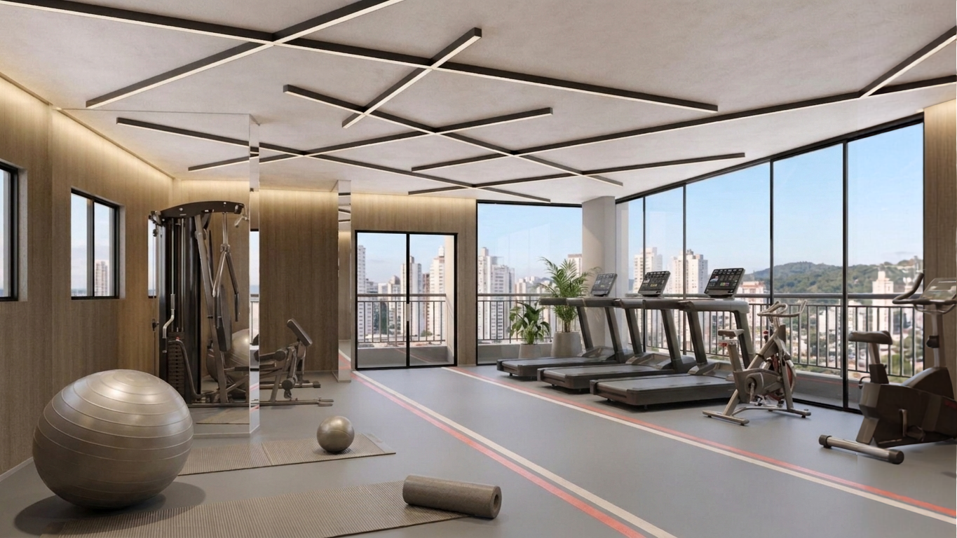 Academia no rooftop sao paulo tag guedala morumbi