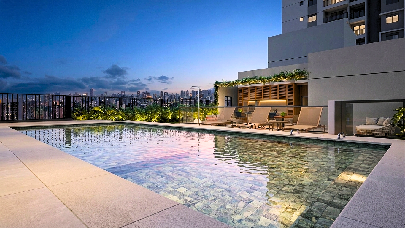 piscina no rooftop tag guedala morumbi sao paulo